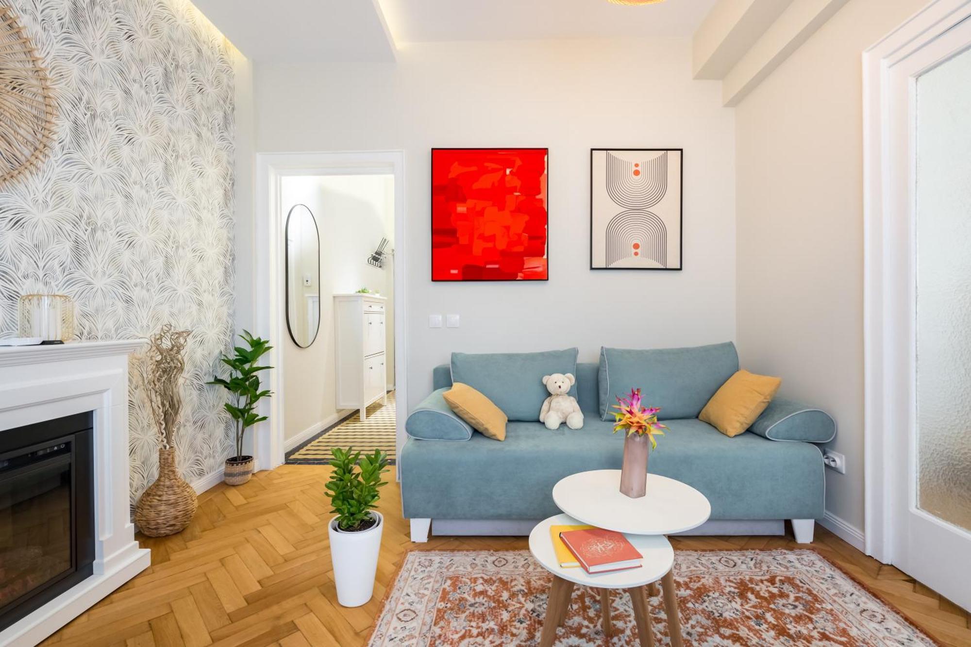 Urban Dream Studio With City Views & Comfort Bukares Bagian luar foto