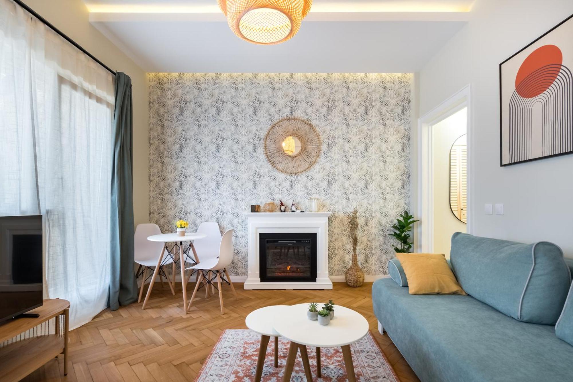 Urban Dream Studio With City Views & Comfort Bukares Bagian luar foto